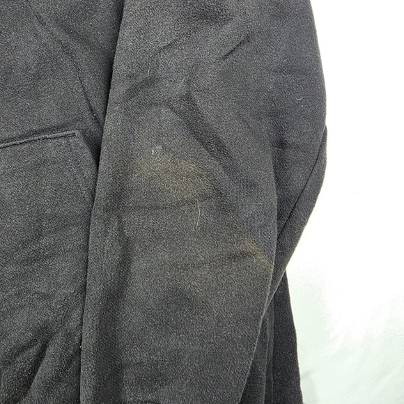 North Face Mens Hoodie Sweatshirt Black Never Stop Exploring Size Medium - Picture 7 of 8